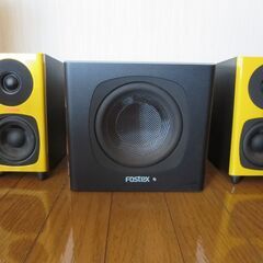 スピーカー＆ウーハーセット（①FOSTEX パーソナル・アクティ...