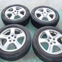 ★PIRELLI P4 FOURSEASONS　205/55R16　+　スバル純正アルミ６×5.5JJ　OFF55