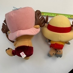 チョッパーぬいぐるみ　2点セットの画像