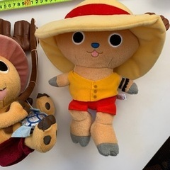 チョッパーぬいぐるみ　2点セットの画像