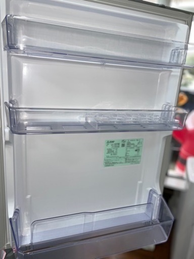 送料・設置込み　冷蔵庫　335L MITSUBISHI 2019年