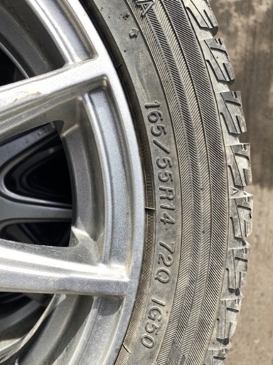 取引中です！165/55R14  YOKHAMA ice GUARD iG50 4本セット