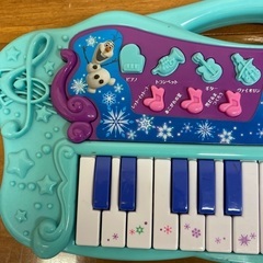 アナと雪の女王　エルサ　キーボードの画像