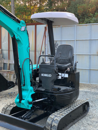コベルコKOBELCO ミニ小旋回ショベル　SK15SR ゴムキャタ　2WAYマルチ　キャノピ　再塗装