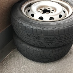スタッドレスタイヤ現状渡し