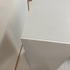 【譲り手様決定】白の3段カラーボックスの画像