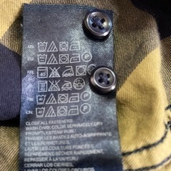 値下げ❗️チェック柄シャツ(イエロー✖️ブラック)「Tommy Hilfiger」の画像