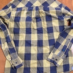 値下げ❗️チェック柄シャツ(イエロー✖️ブラック)「Tommy Hilfiger」の画像
