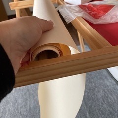 IKEA イーゼル　MALA モーラ　マグネット黒板　ホワイトボードの画像