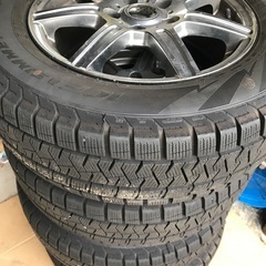 スタッドレスタイヤホイールセット2019年製　195/65 R1...