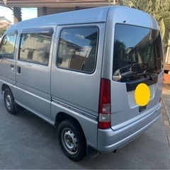 コミコミ価格 軽バン 4ナンバー　車検令和4年9月迄 サンバー　軽貨物 配達 営業車　の画像