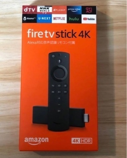 本日19時まで　ほぼ未使用超美品　第3世代fire tv stick 4k