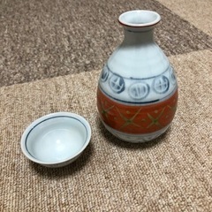 肥前焼　お猪口&徳利セットの画像