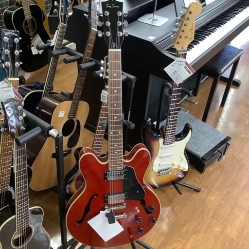 セミアコースティックギター Tony Smith SA-55