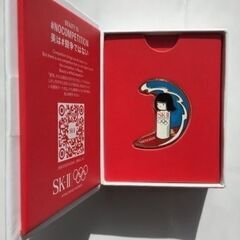 【取引中】ピンバッジ 東京オリンピック (サーフィン)