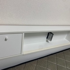 収納付きダブルベット(マットレス付き)の画像