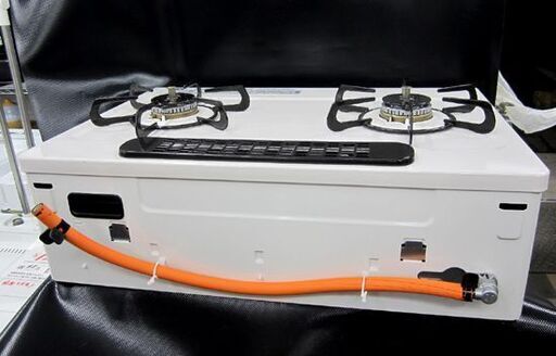 美品 21年製 LPガス用 ガステーブル  パロマ☆エブリシェフ PA-370WHA-R 水なし両面焼 LP ホワイト 右強火 Paloma/ 札幌 北20条店