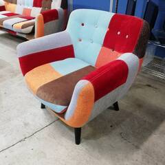 中古 Francfranc フランフラン ナビア パッチワークソファ 1S 松戸店