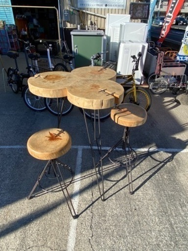 超絶オシャレ!!KARE テーブル＆イスセット ドイツ製!!店舗にもお勧めです!! カレ・デザイン カウンター