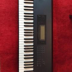 【動作品】KORG EX T2ミュージックワークステーション シンセサイザー 名機」KORG コルグ T2-EX シンセサイザー ハードケース付き