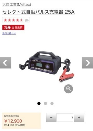 セレクト式自動パルス充電器