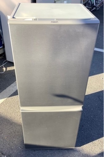 AQUA 2ドア冷蔵庫(2019年製)　（126L・右開き） AQR−13H（S）　リサイクルショップ宮崎屋　佐土原店21.11.27F