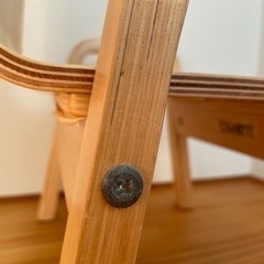 【お取引決定】木のお顔イスの画像