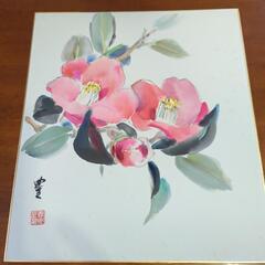吉備津出身　吉田豊氏　椿画