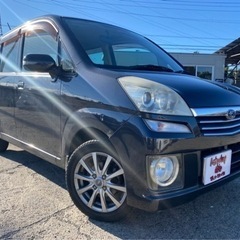 【支払い総額10.8万円】車検令和5年3月 ステラカスタムR タイベル交換済み 社外アルミ フルセグナビ キーレス 乗って帰れる！の画像