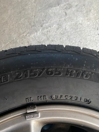 中古ホイール付タイヤお譲りします