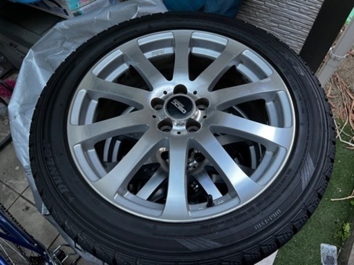 スタッドレスタイヤ ダンロップ DSX-2 2013年製造 215/50R17 アルミ付