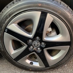 50後期プリウス 純正ホイール タイヤセット 4本