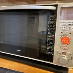 東芝TOSHIBA スチームオーブンレンジ21L 石窯オーブン ER-J6ホワイト2011年製の画像