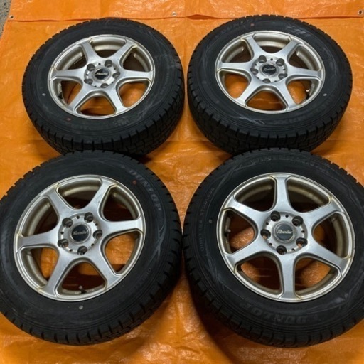 🌈195/65R15 9分山スタッドレス、アルミセット