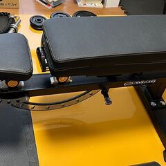 MuscleArts　アジャストベンチ 業務用 アジャスタブルベンチ/インクラインベンチ MA-AJ105　替えのシート付