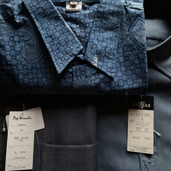 未使用シャツ6枚(長袖.半袖)の画像