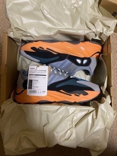 Yeezy boost 700 wash orange 27.5cm 抽選品
