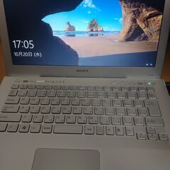 大人気SONY VAIO　高速SSD240G　Core i3搭載...