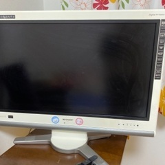 2007年製の液晶テレビシャープAQUOS