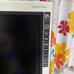 2007年製の液晶テレビシャープAQUOSの画像