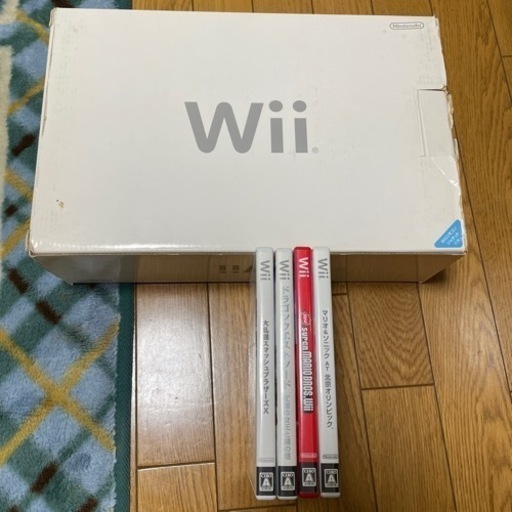 wii本体とカセットセット