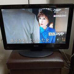 B-CASカード付　１９型液晶テレビ　リモコン有りの画像