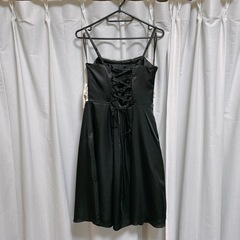 【※値下げしました】 dellise noir ビッグリボンパーティドレスの画像