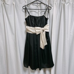 【※値下げしました】 dellise noir ビッグリボンパー...