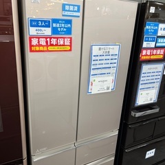 お値引きしました　MITSUBISHI 6ドア冷蔵庫
