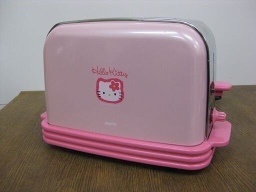 SANYO サンヨー 三洋 ハローキティ 自動トースター SK-KT11 1998年製 ピンク サンリオ HELLO KITTY キティちゃん