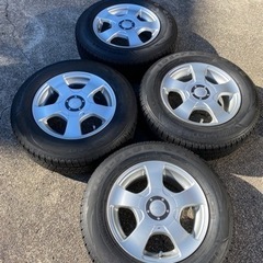 スタッドレス、アルミホイール4本セット　アクアに使用185/70R14