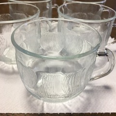 arcoroc FRANCE カップ　ティーカップ　グラス　5個セット