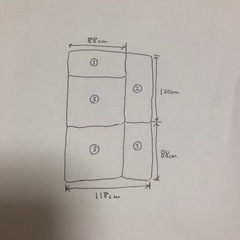 キッズコーナーブロック5点セットの画像