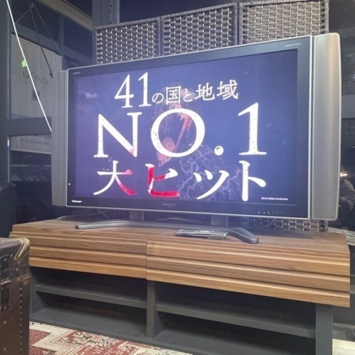 50インチテレビ\u0026テレビ台セット